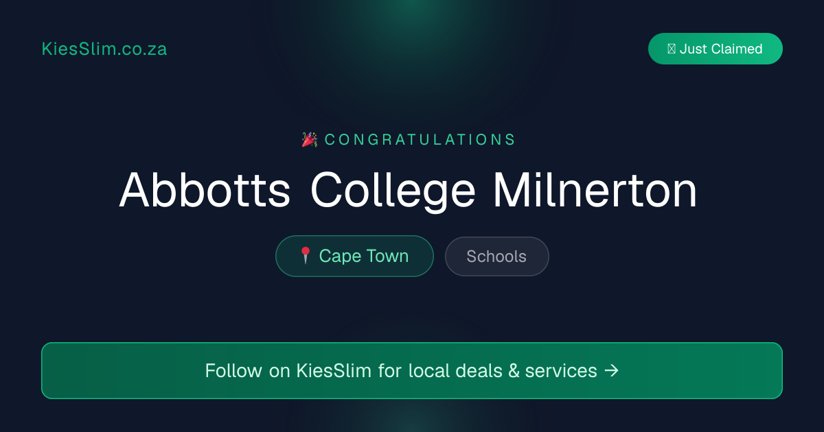 Abbotts College Milnerton