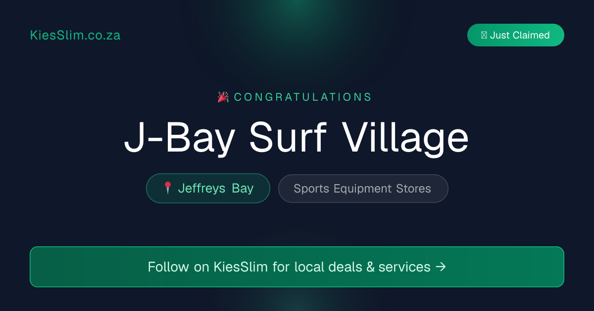 J-Bay Surf Village