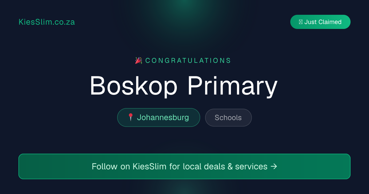 Boskop Primary