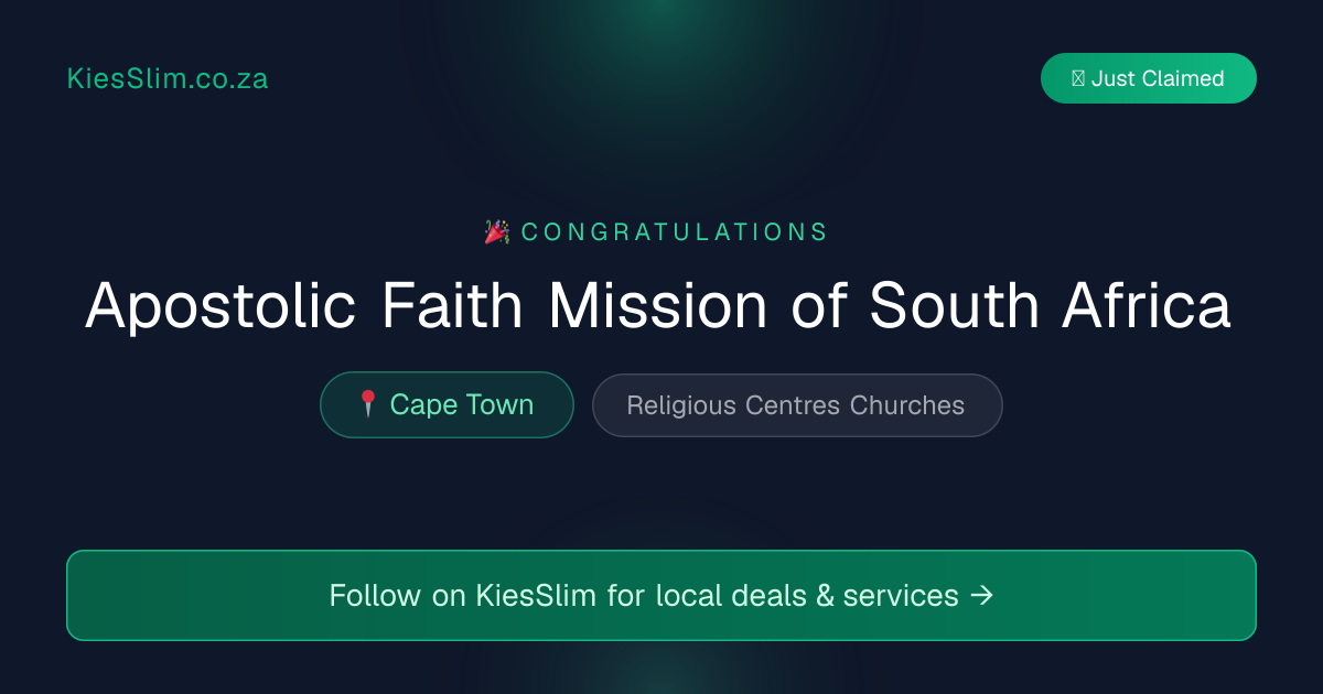 Apostolic Faith Mission of South Africa