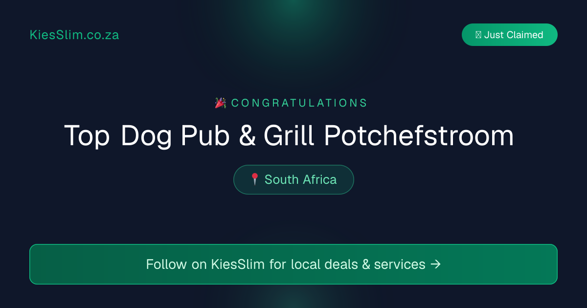 Top Dog Pub & Grill Potchefstroom