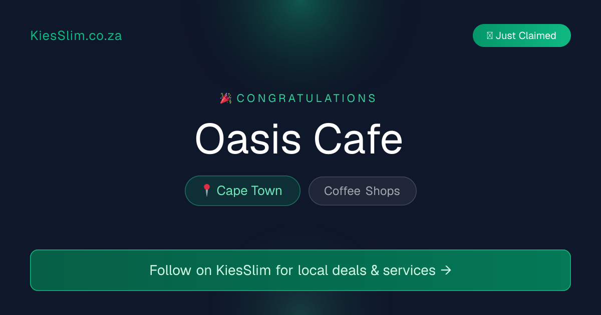 Oasis Cafe