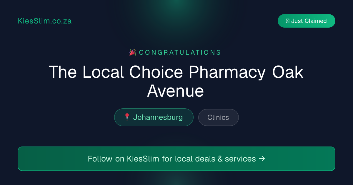 The Local Choice Pharmacy Oak Avenue