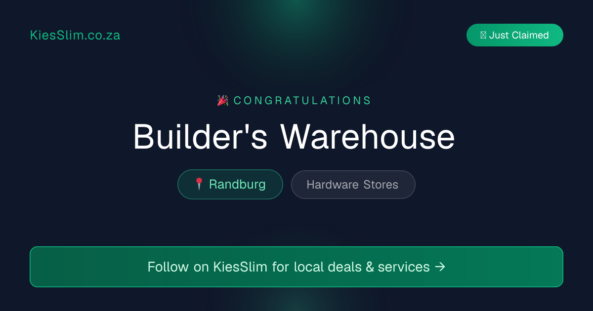 Builder's Warehouse