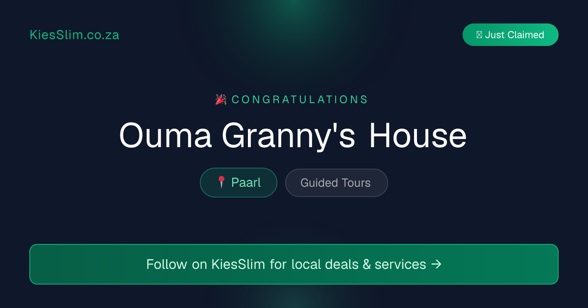 Ouma Granny's House