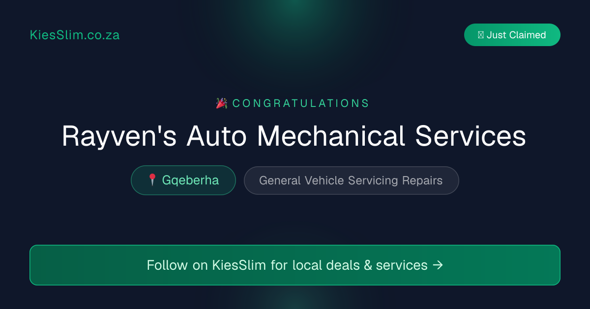 Rayven's Auto Mechanical Services