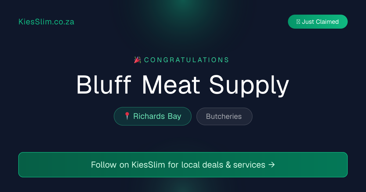 Bluff Meat Supply