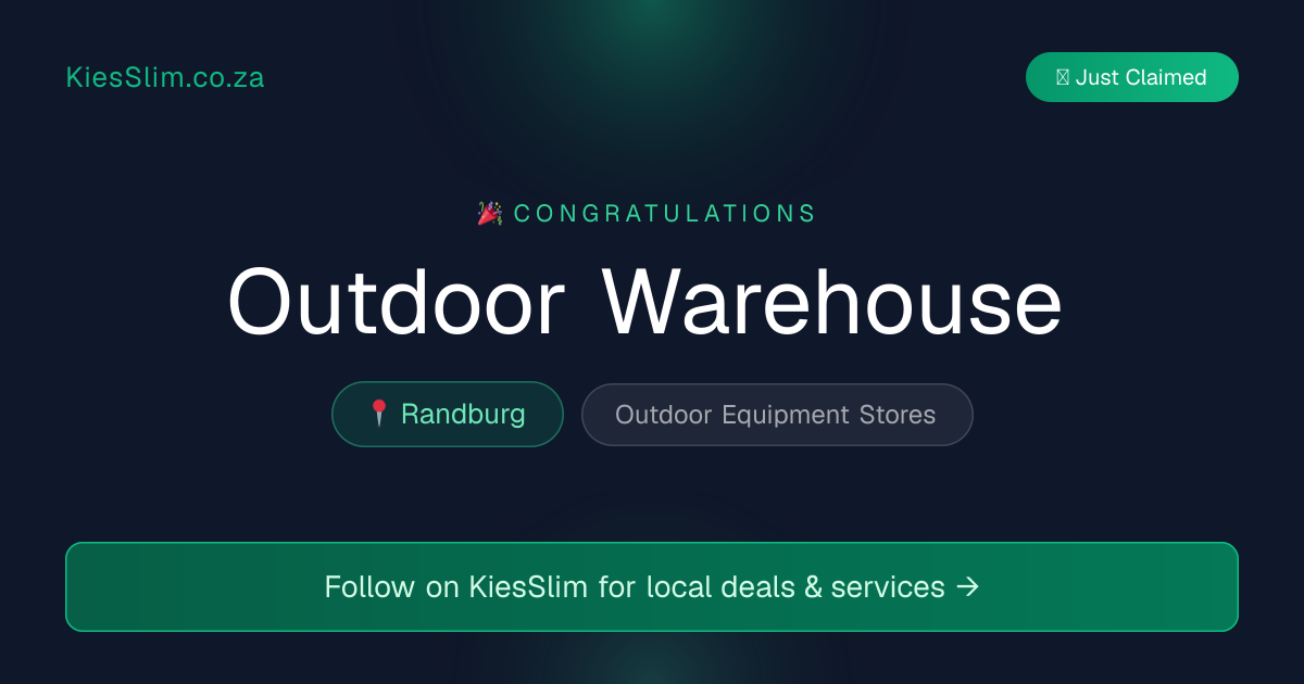 Outdoor Warehouse
