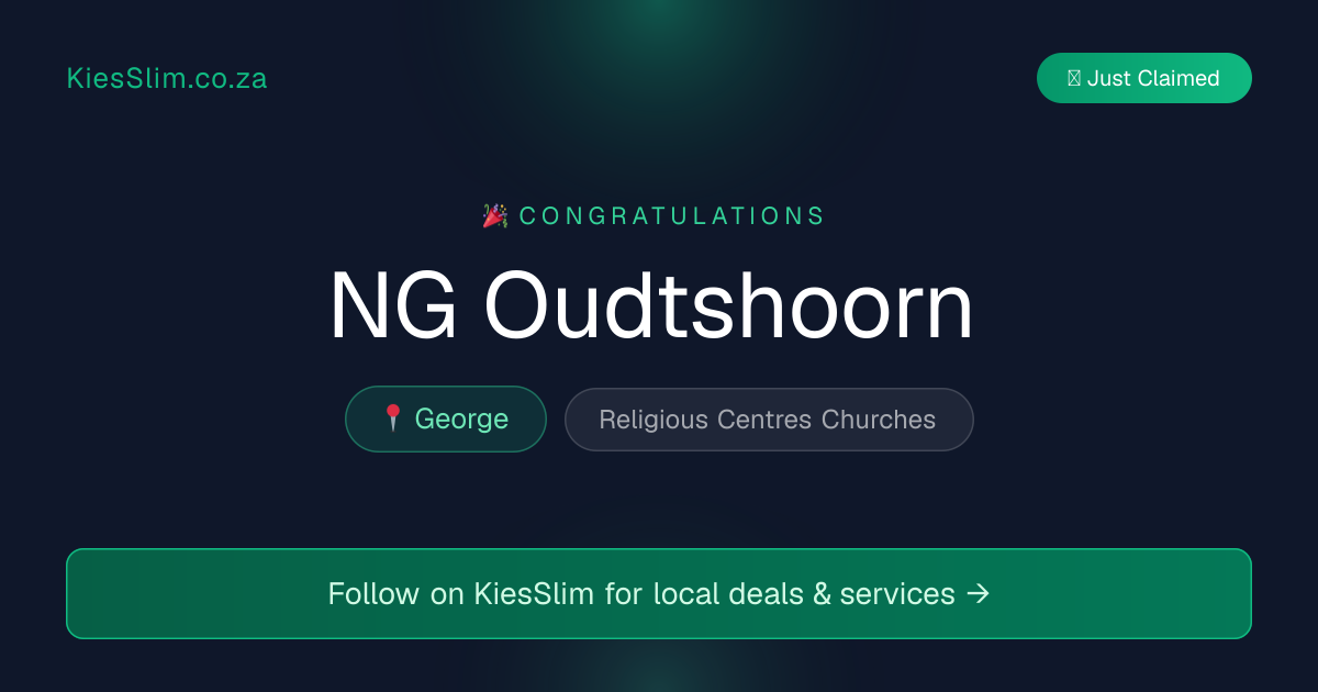 NG Oudtshoorn