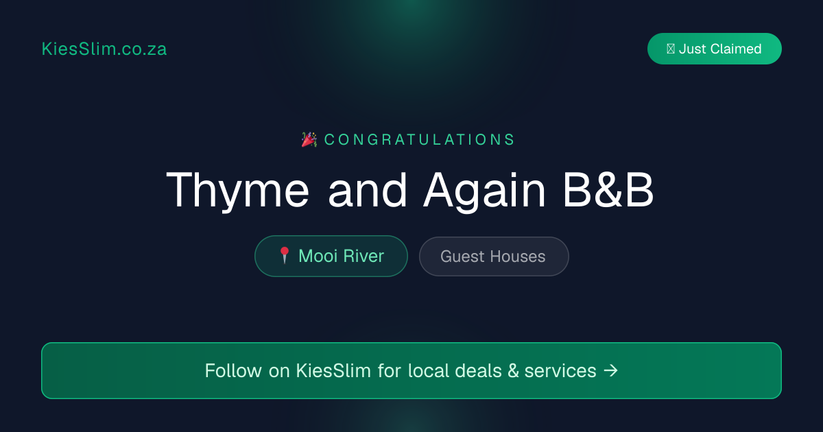 Thyme and Again B&B