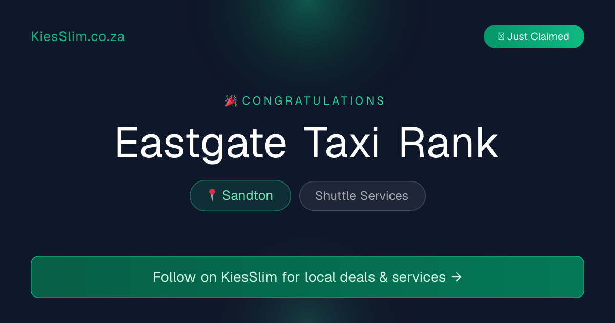 Eastgate Taxi Rank