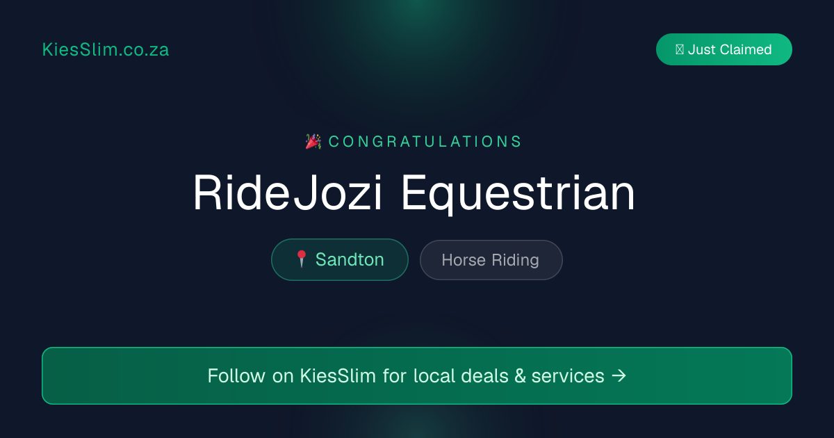RideJozi Equestrian