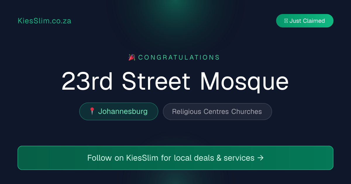 23rd Street Mosque