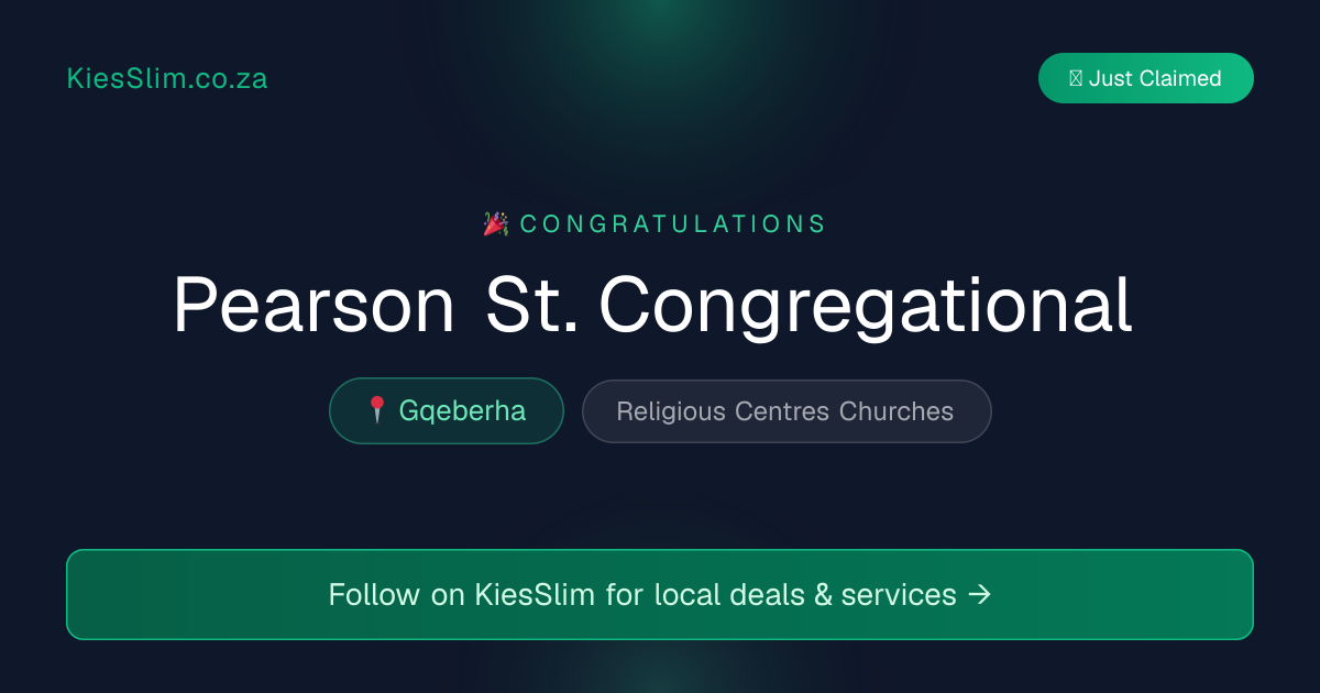 Pearson St. Congregational