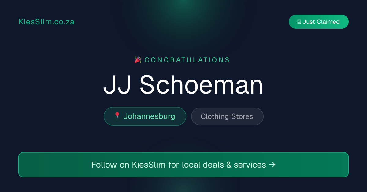 JJ Schoeman