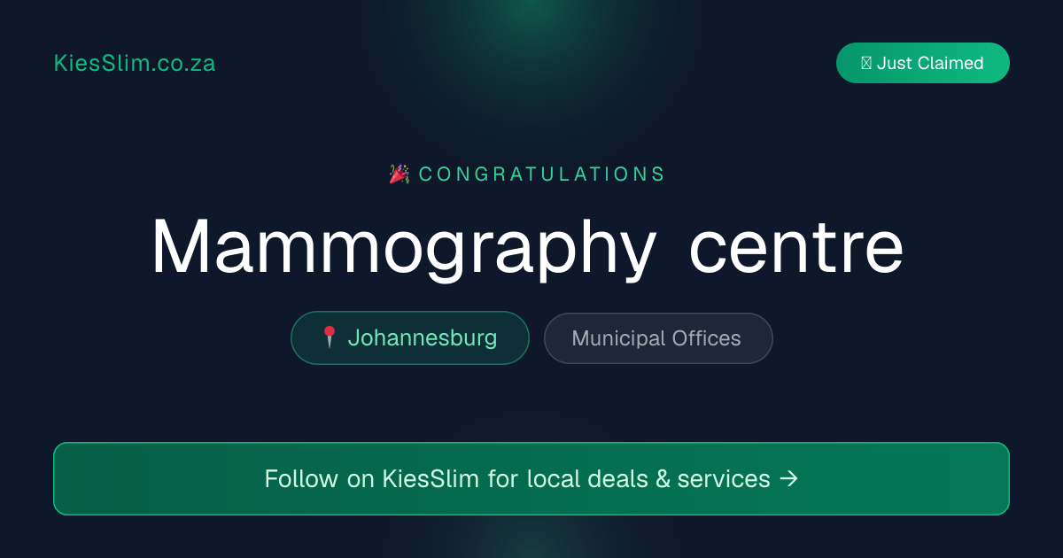 Mammography centre