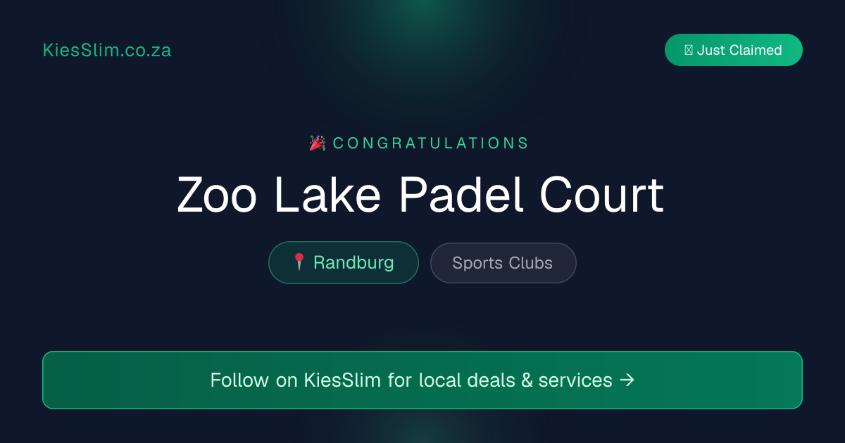 Zoo Lake Padel Court