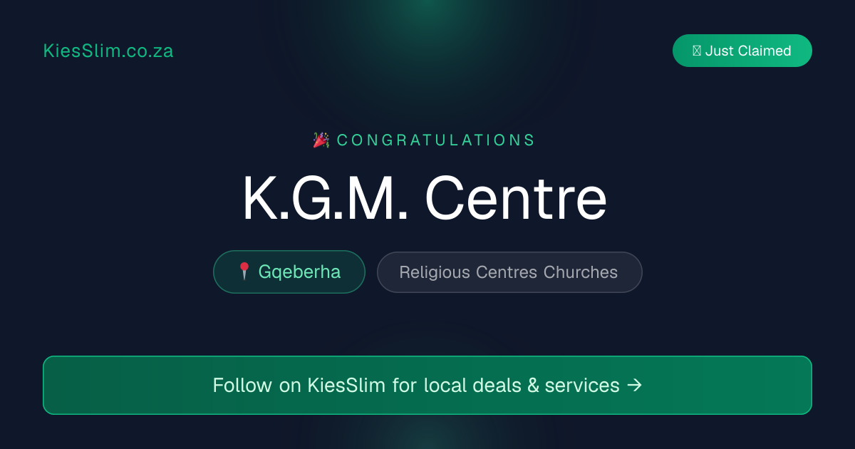 K.G.M. Centre