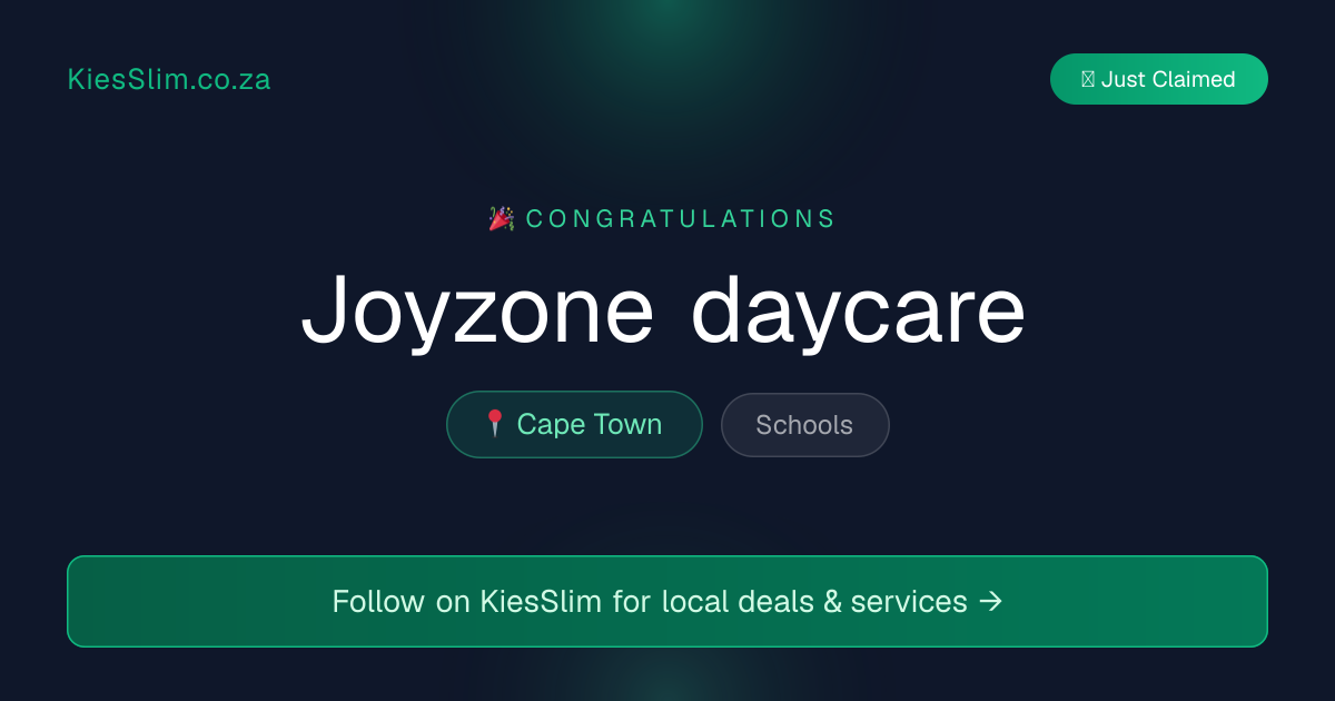 Joyzone daycare