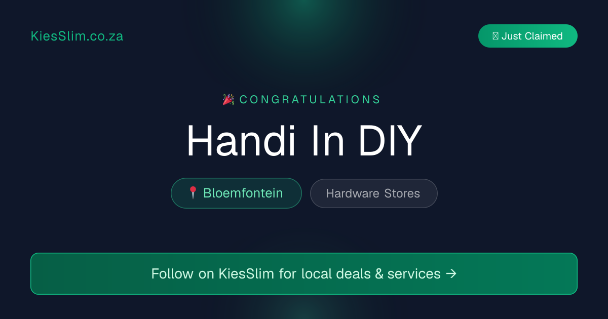 Handi In DIY