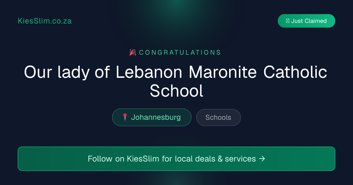 Our lady of Lebanon Maronite Catholic School