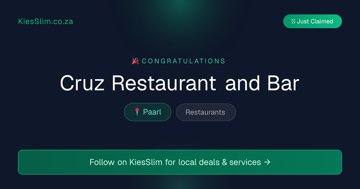 Cruz Restaurant and Bar