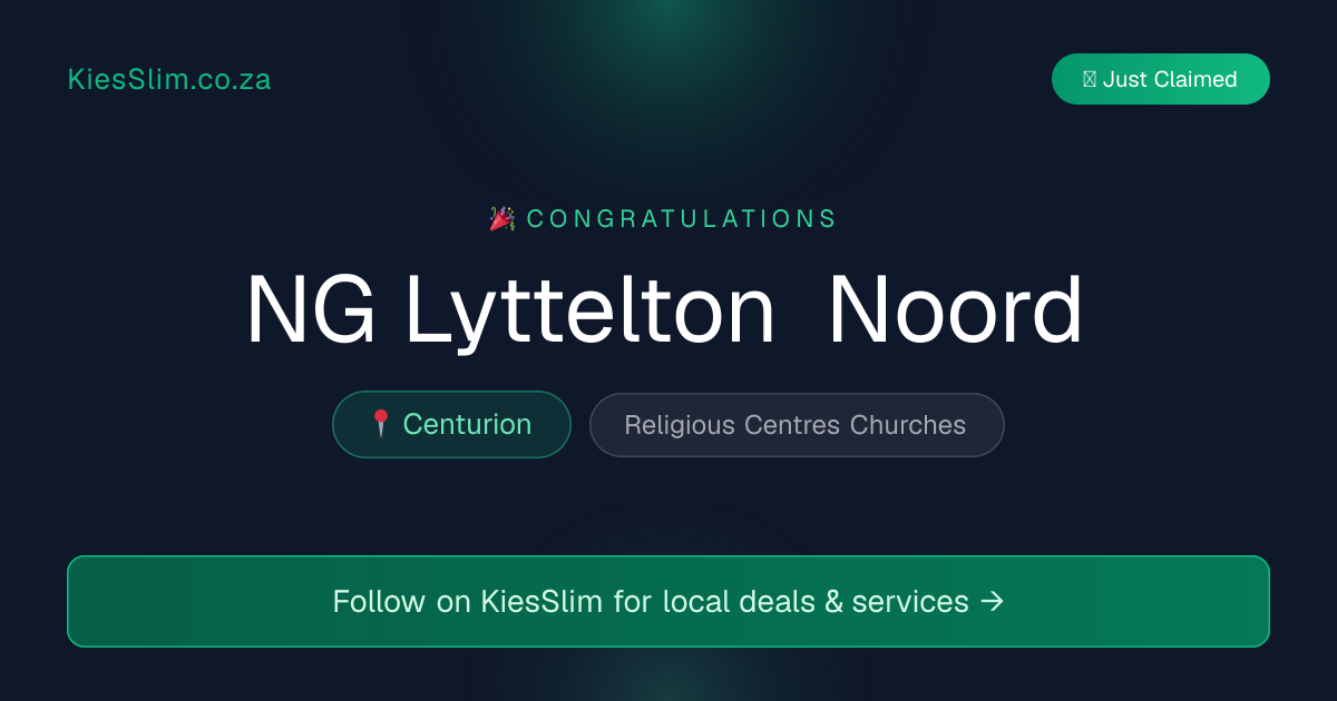 NG Lyttelton Noord