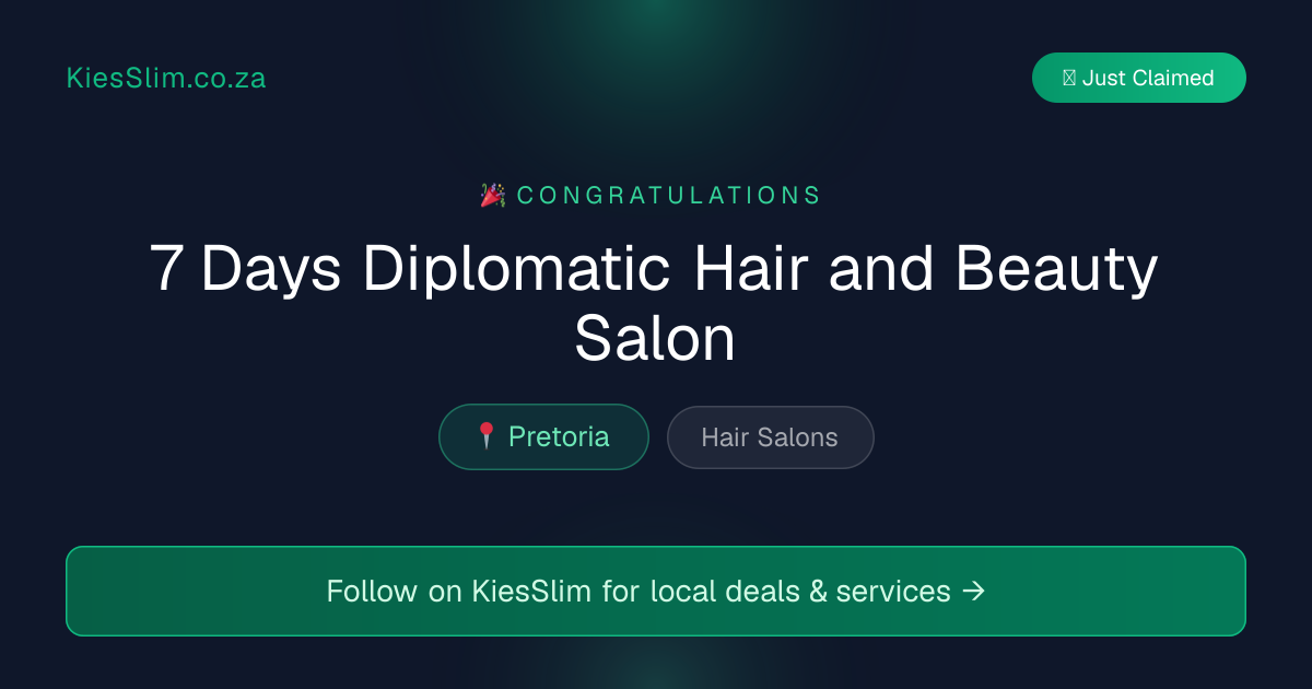 7 Days Diplomatic Hair and Beauty Salon