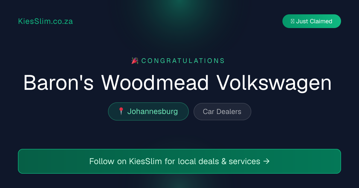 Baron's Woodmead Volkswagen