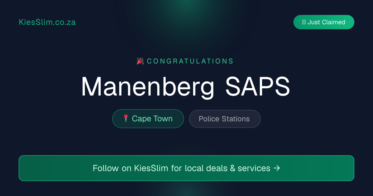 Manenberg SAPS