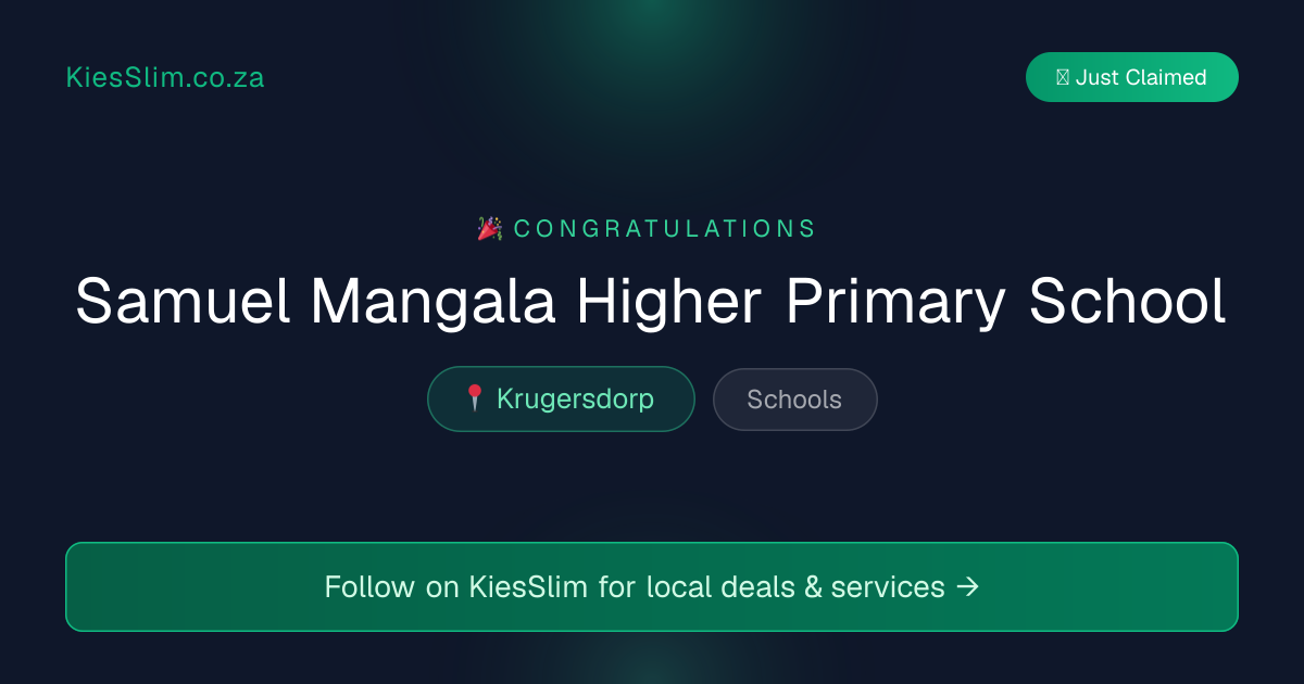 Samuel Mangala Higher Primary School