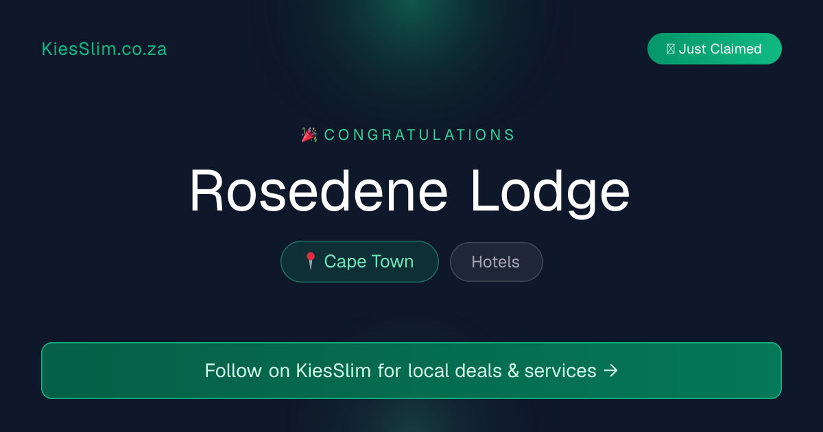 Rosedene Lodge