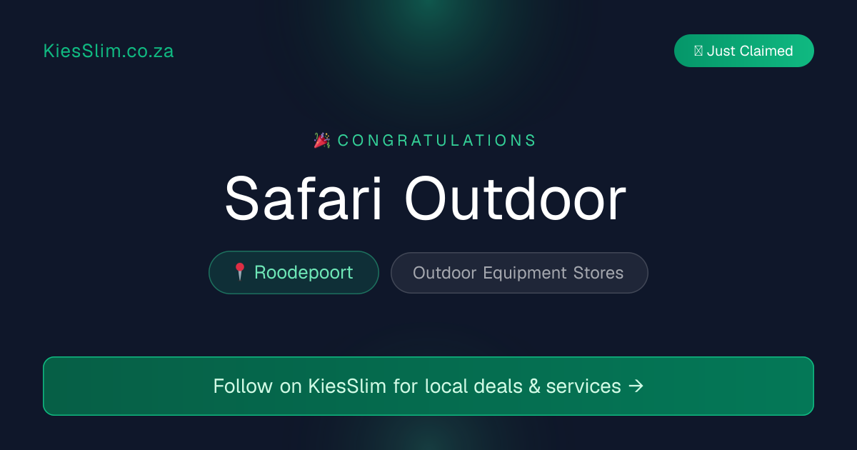 Safari Outdoor