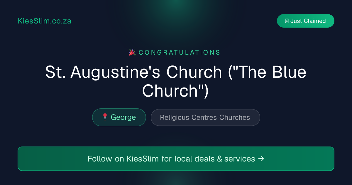 St. Augustine's Church ("The Blue Church")