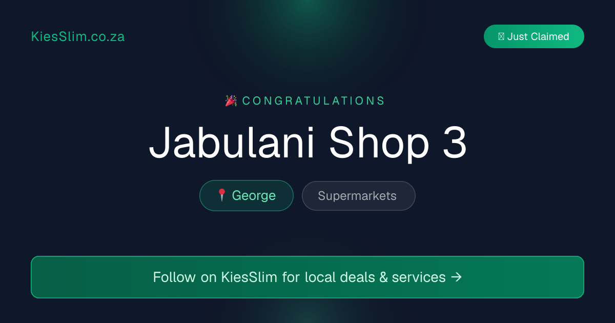 Jabulani Shop 3