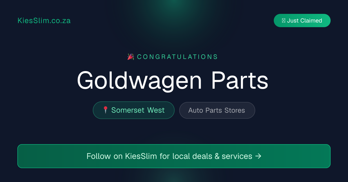 Goldwagen Parts