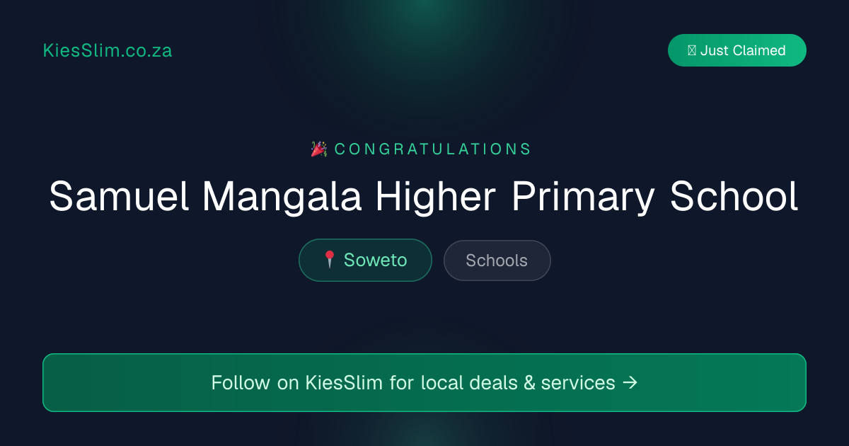 Samuel Mangala Higher Primary School