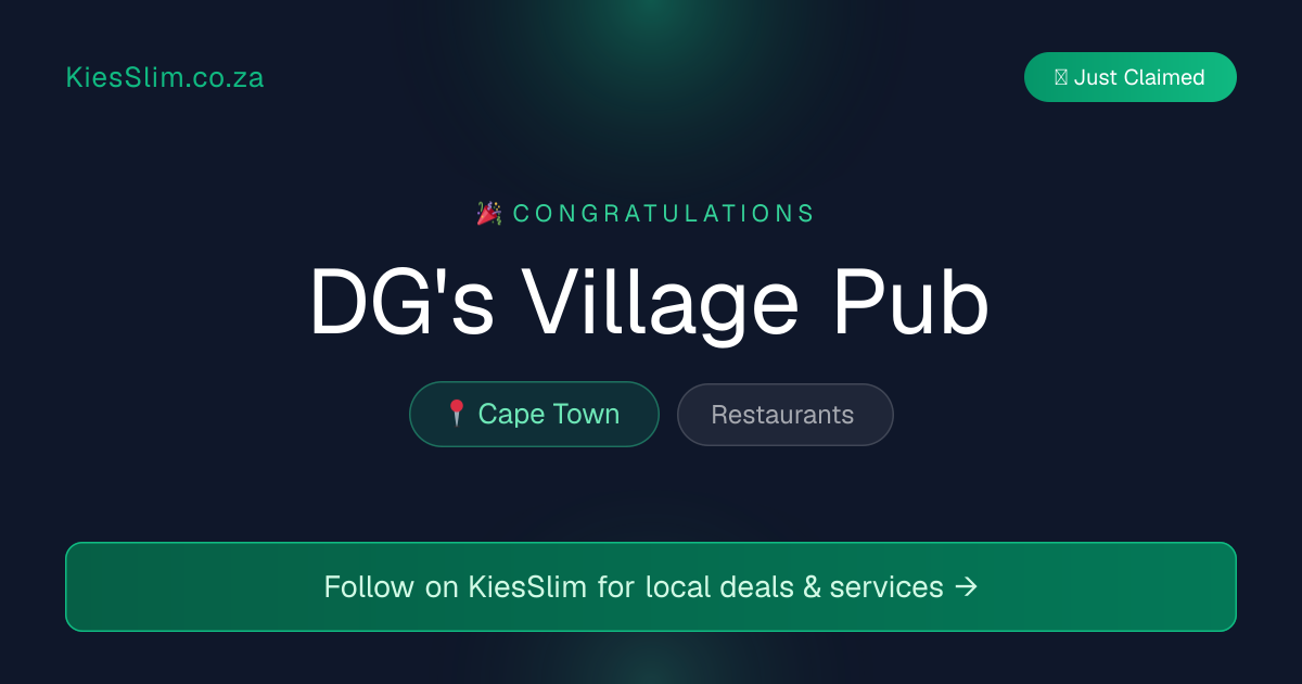DG's Village Pub