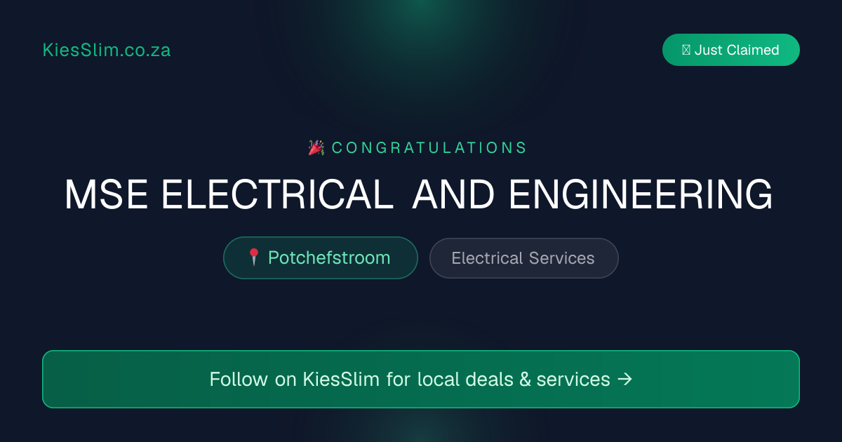 MSE ELECTRICAL AND ENGINEERING