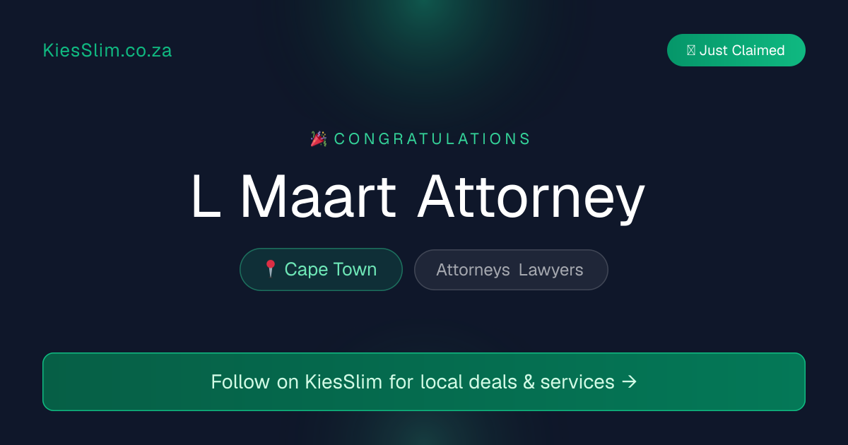 L Maart Attorney