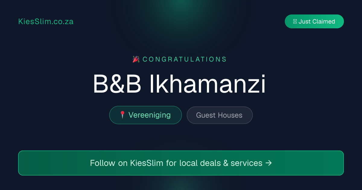 B&B Ikhamanzi
