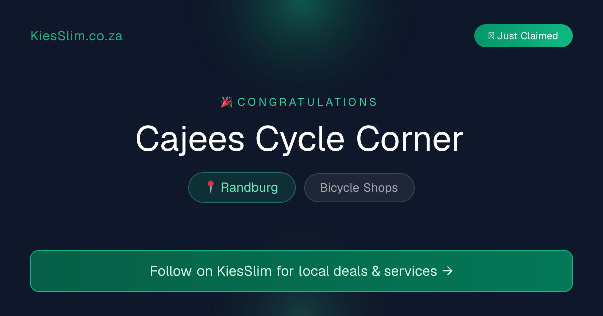 Cajees Cycle Corner