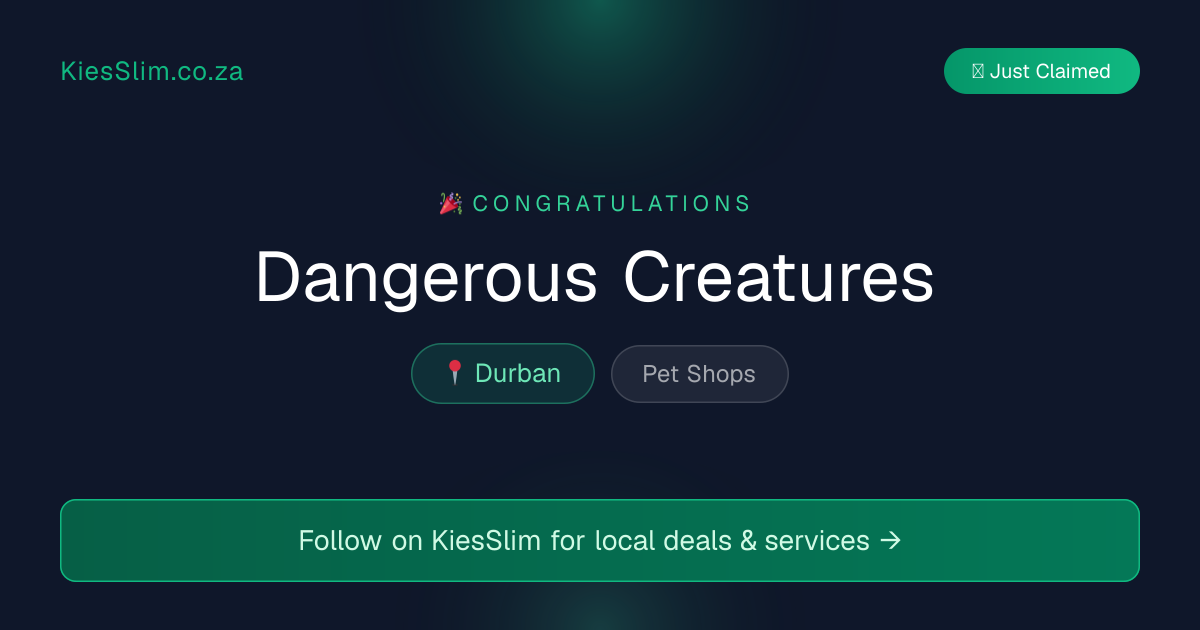 Dangerous Creatures
