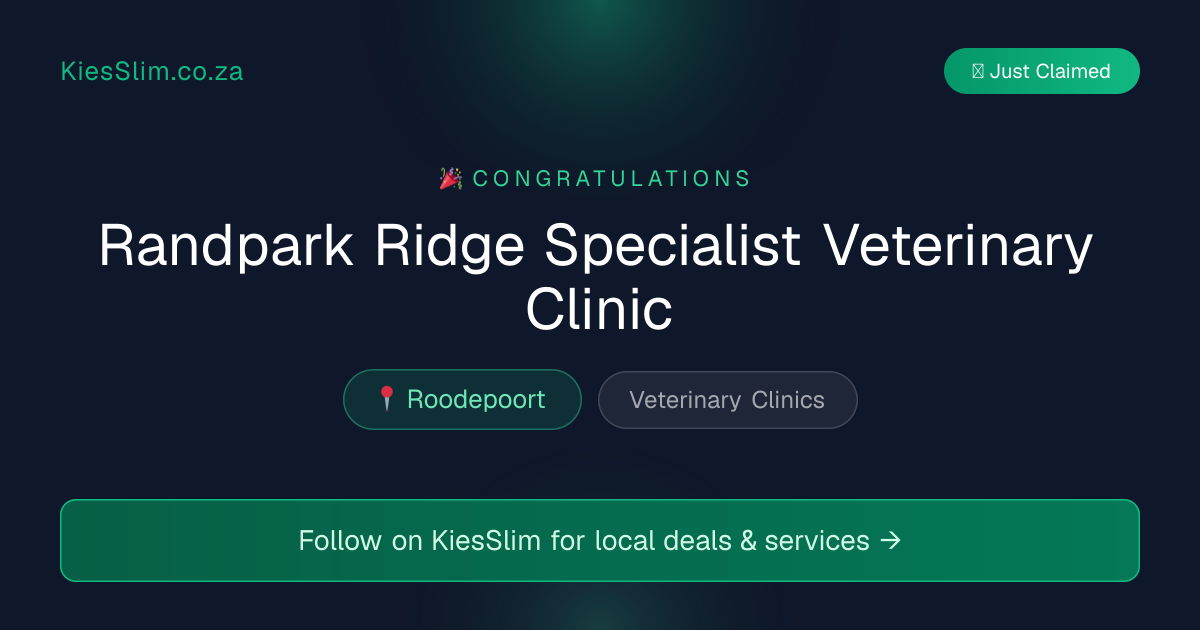 Randpark Ridge Specialist Veterinary Clinic