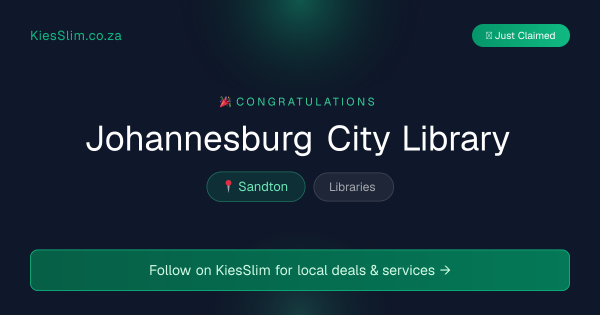 Johannesburg City Library