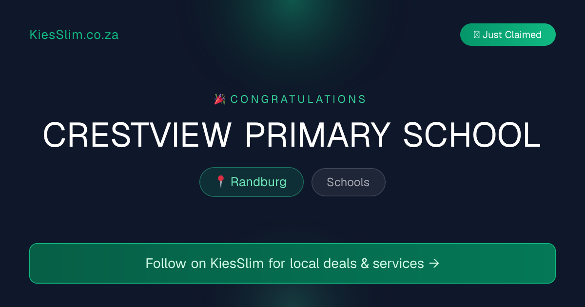 CRESTVIEW PRIMARY SCHOOL