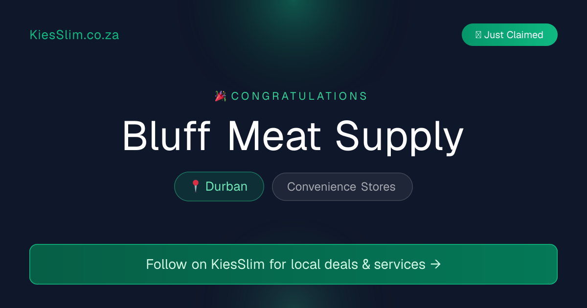 Bluff Meat Supply