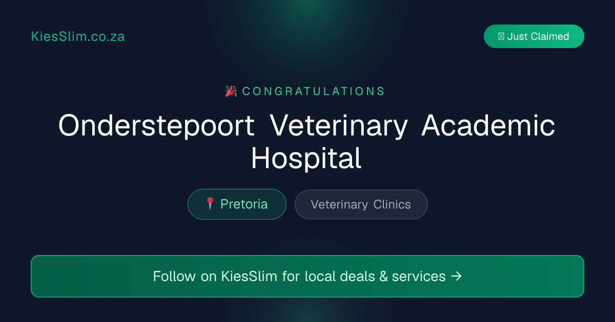 Onderstepoort Veterinary Academic Hospital