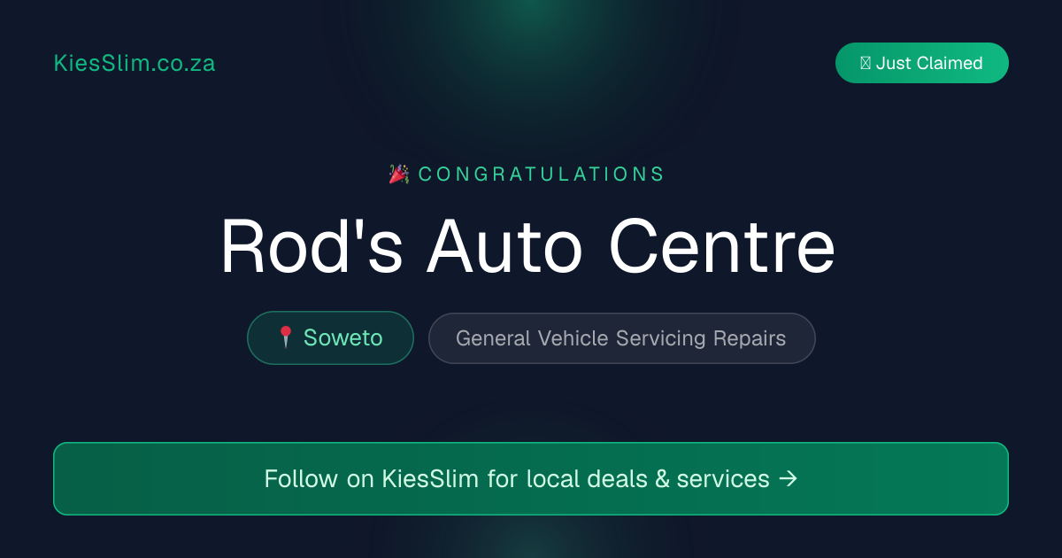 Rod's Auto Centre