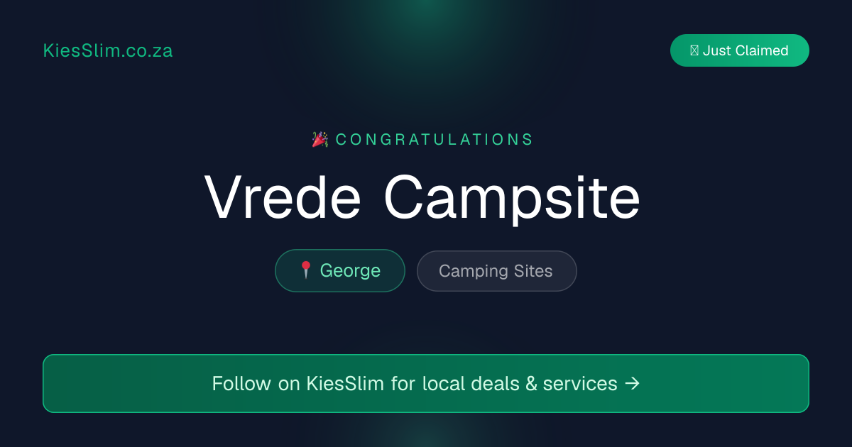 Vrede Campsite